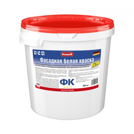 Краска ФАСАДНАЯ ПУФАС Decoself 40кг 