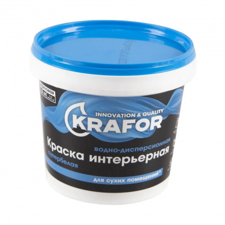 KRAFOR краска интерьерная 6,5 кг. (СИН.) 