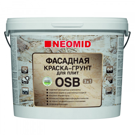 NEOMID ГРУНТ ФАСАДНАЯ полумат 14кг
