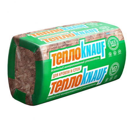  КНАУФ ТеплоKnauf для кровли и стен λD=0,036 6м2 1230х610х100мм утеплитель (32) (коттедж)