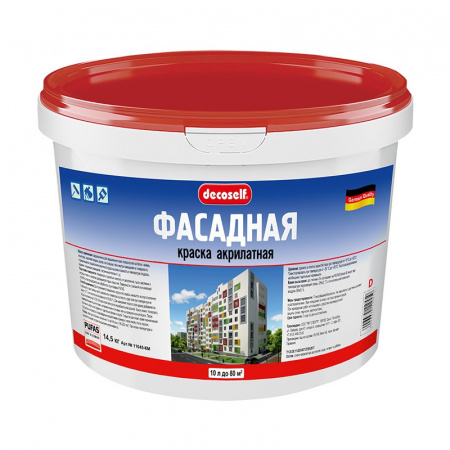Краска ФАСАДНАЯ ПУФАС Decoself 15,9 кг