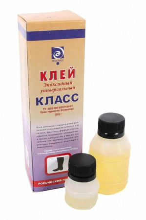 Клей эпоксидный двухкомпонентный универсальный  150г