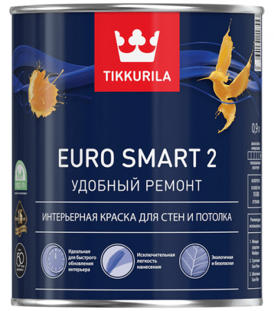 Тиккурила "Евро 2" 2,7л краска