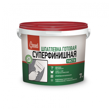 Шпатлевка готовая суперфинишная полимерная СТАРАТЕЛИ 7кг