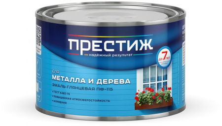 Эмаль-ПФ 115 "Престиж" черная 1,9кг  краска
