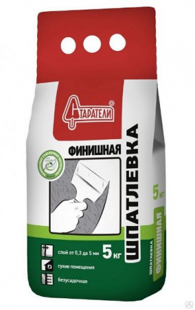 Шпатлевка финишная белая полимерная СТАРАТЕЛИ КР 5кг