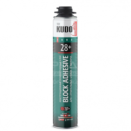Клей-пена для блоков и кирпича KUDO PROFF 28+