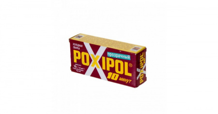 Клей эпоксидный прозрачный POXIPOL (красная этикетка) 14мл