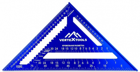 Угольник столярный (кровельный) Свенсона 300х300мм Profi, 3046-12