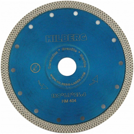 Диск алмазный HILBERG 180*25,4*1,7мм. НМ404