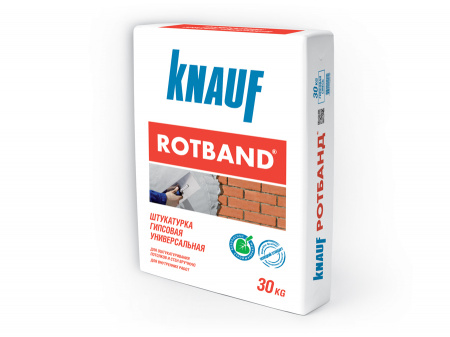КНАУФ Гипсовая штукатурка KNAUF Ротбанд 30кг (40)