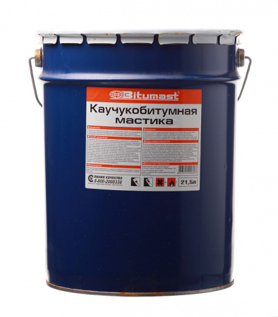 Битумаст Мастика КаучукоБитумная 21,5л